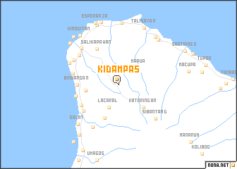 map of Kidampas