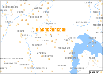 map of Kidangranggah