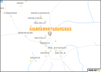 map of Kidaré Amat Doungous