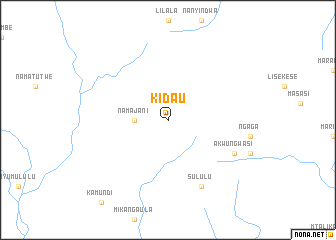 map of Kidau