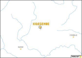 map of Kidegembe