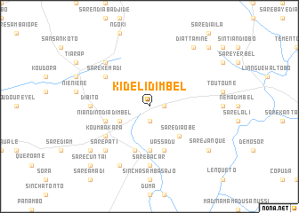 map of Kidéli Dimbel