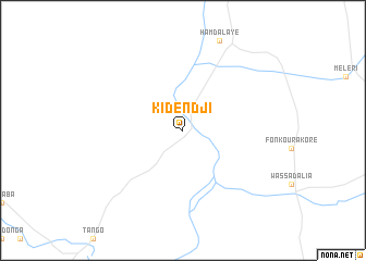 map of Kidendji