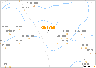 map of Kideydé