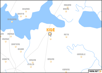 map of Kide
