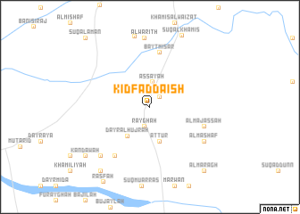 map of Kidf ad Da‘īsh