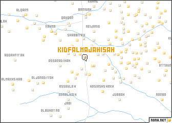 map of Kidf al Majāhişah