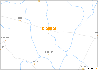 map of Kidgedi