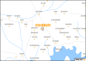 map of Kidi Abuni