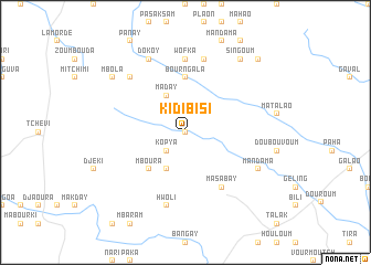 map of kidibisi