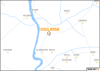 map of Kidilande