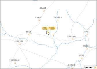 map of Kidimba