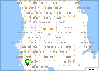 map of Kidimni