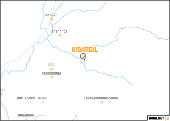 map of Kidingil