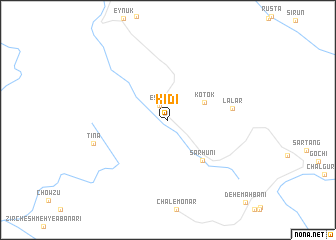 map of Kīdī