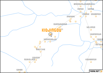 map of Kidjingou