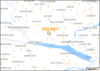 map of Kidlawn