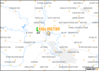 map of Kidlington