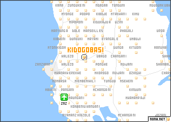 map of Kidogo Basi