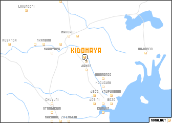 map of Kidomaya