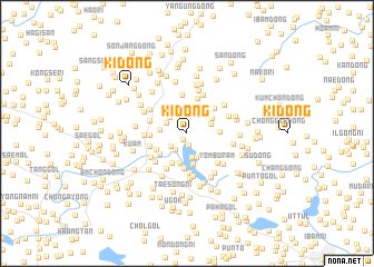 map of Ki-dong