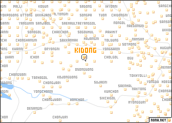 map of Ki-dong