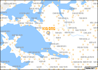 map of Ki-dong