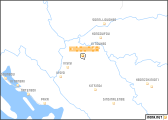 map of Kidounga