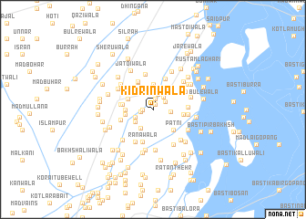 map of Kidrīnwāla