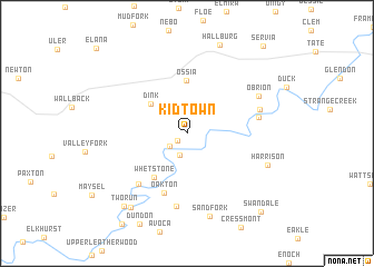 map of Kidtown