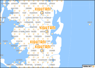 map of Kidutani