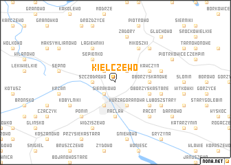 map of Kiełczewo