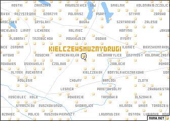 map of Kiełczew Smużny Drugi