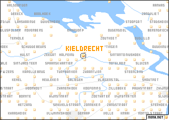 map of Kieldrecht