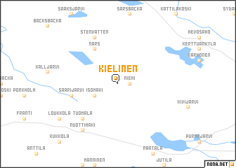 map of Kielinen