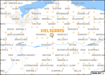 map of Kielsgaard