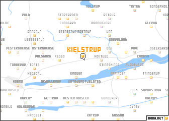 map of Kielstrup
