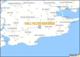 map of Kielys Cross Roads