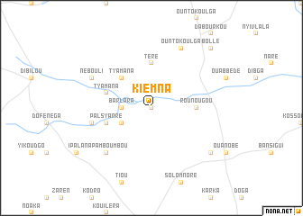 map of Kièmna