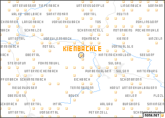 map of Kienbächle