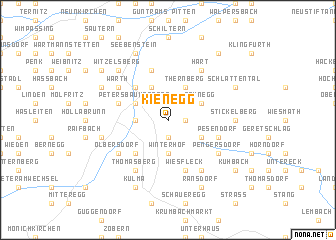 map of Kienegg
