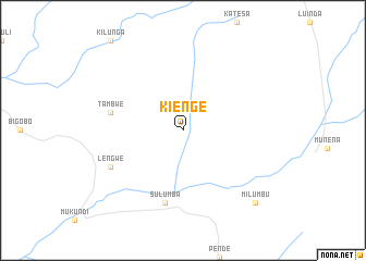 map of Kienge