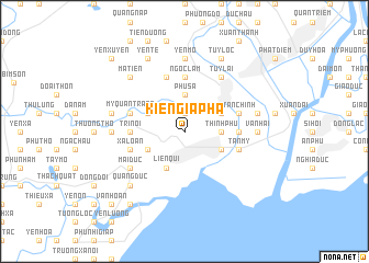 map of Kiên Giáp Ha