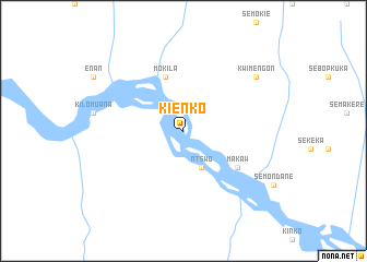 map of Kienko