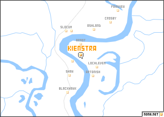 map of Kienstra