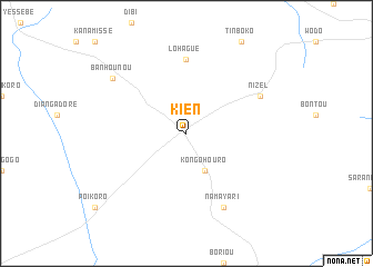map of Kien