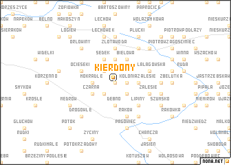 map of Kierdony