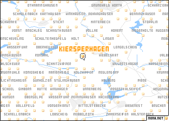 map of Kiersperhagen