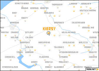 map of Kiersy