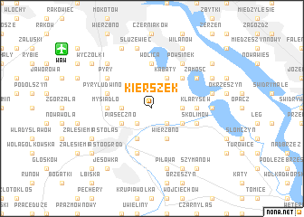 map of Kierszek